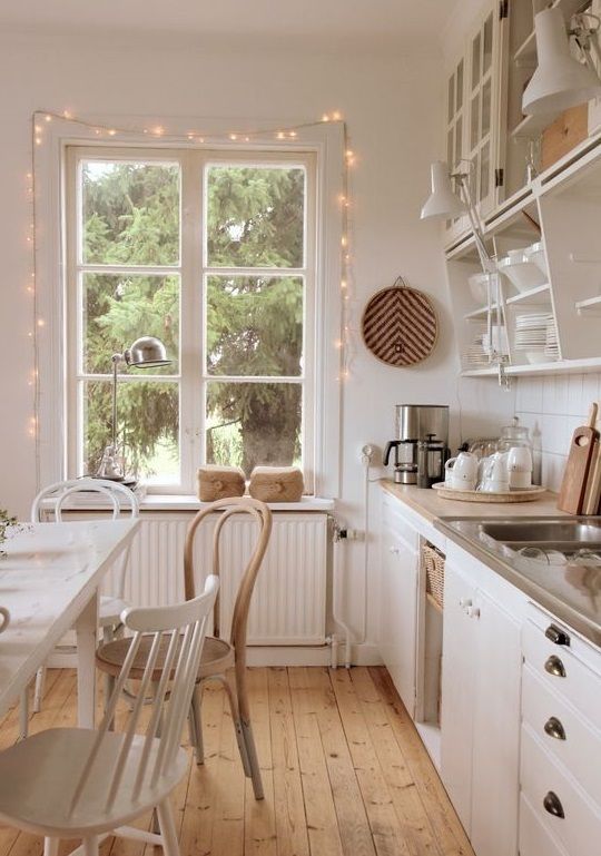 Delicate Lights Outline Your Window Frame