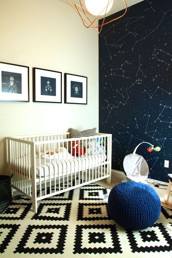 Galactic Backdrop with Constellation Wallpaper