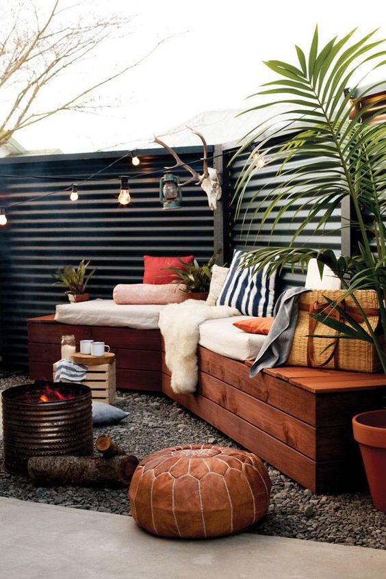 Maximize Your Corner with Storage Seating