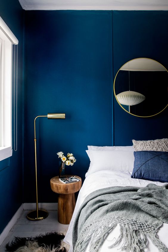 Wood Slice Table Grounds Bedside Vignette