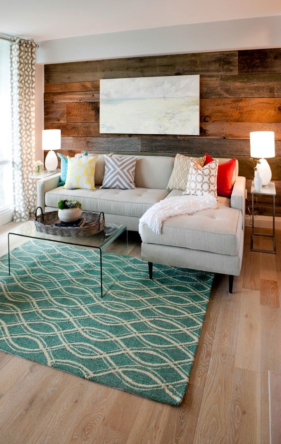 Horizontal Wood Planks for a Cozy Backdrop