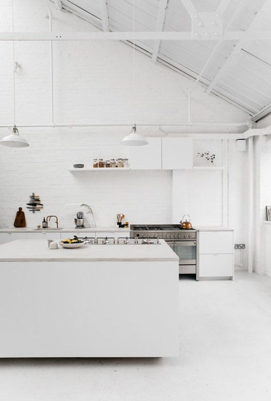 Open Shelving For Displaying Jars and Small Decor