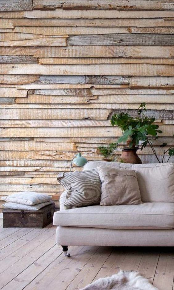 Layered Wood Planks for Uneven, Rustic Texture