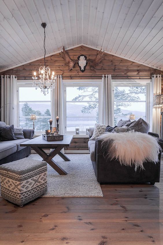 Style a Rustic Coffee Table with Candles