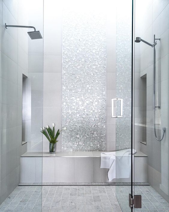 Textured Terrazzo Panels Add a Sparkling Focal Point