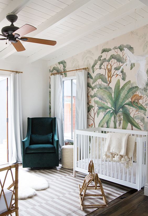 Bring Whimsical Wonder to Walls with a Jungle Mural