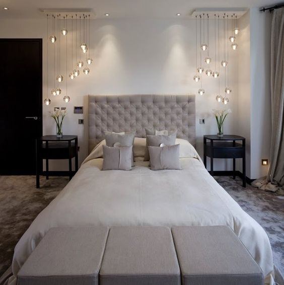 Cascading Orb Lights Create Dramatic Flair