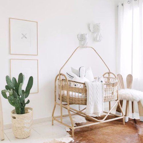 Choose a Rattan Bassinet for a Boho Nursery Vibe