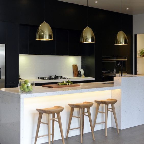 Introduce Warmth with Brass Dome Pendant Lights