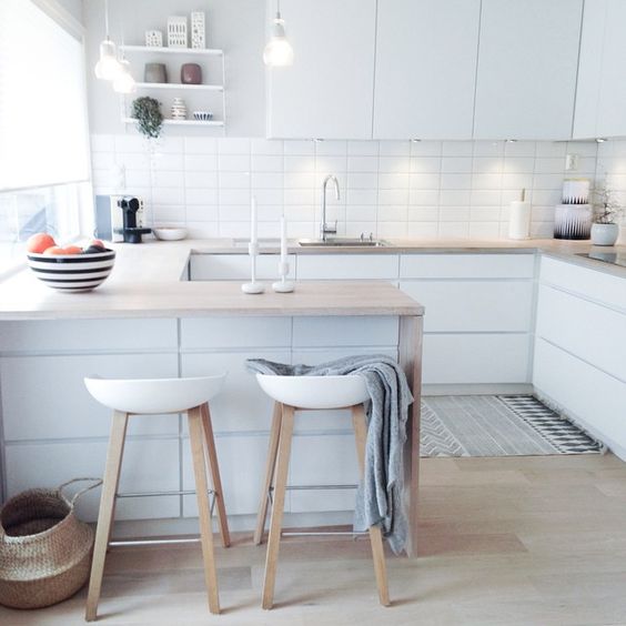 White Bowl Stools Offer Casual Seating and Storage