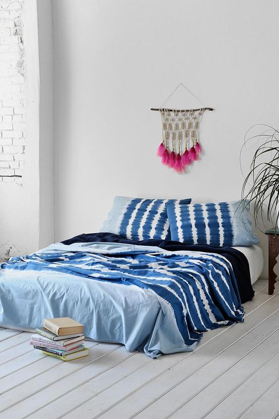 Tie-Dye Blues for a Relaxed Bohemian Vibe