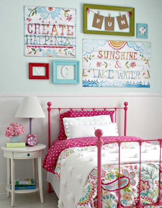 Wooden Wall Art with Inspiring Phrases Adds Personality