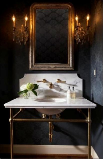 Ornate Wall Sconces Add Warm, Ambiance-Filled Lighting