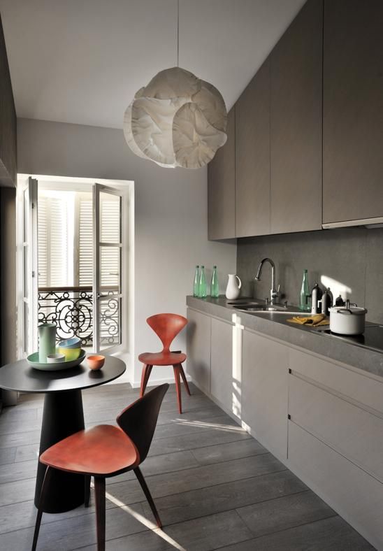 Introduce Color with Orange Kitchen Chairs