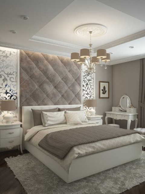 Diamond Tufted Headboard for Soft Texture