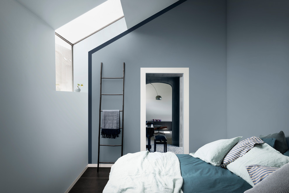 Wooden Ladder Displays Throws for Easy Access