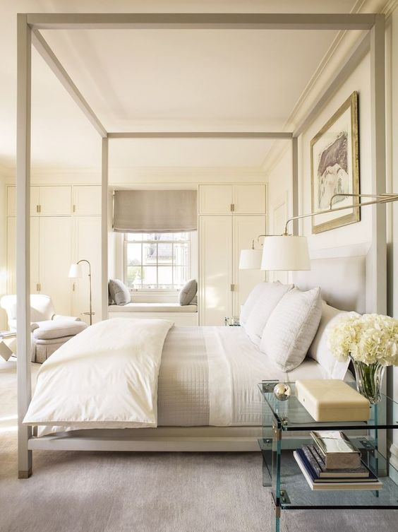Keep Bedside Essentials Accessible with Glass Tiered Tables