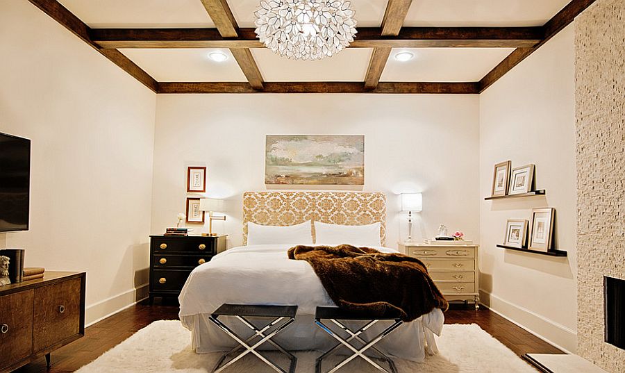 Floating Shelves That Showcase Framed Photos