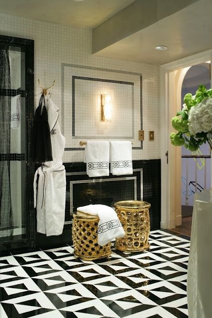 Ornate Gold Cylinders Add Glamorous Storage and Seating