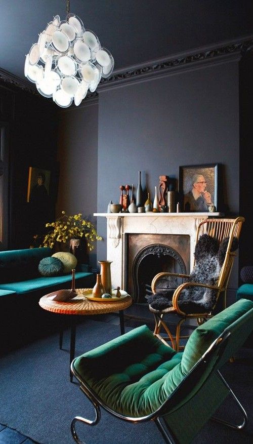 Layer Decor with Woven Tray Tables