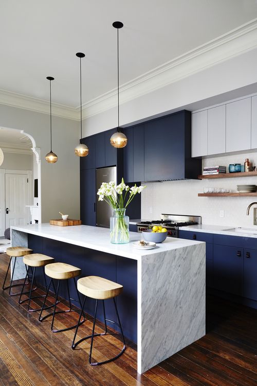 Glass Pendant Lights for Warm Island Ambiance