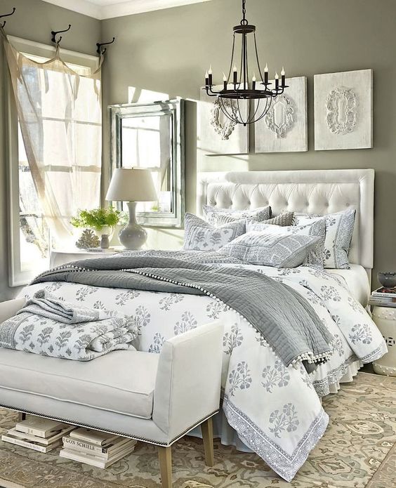 Select a Duvet Cover with a Small Floral Pattern for Delicate Texture