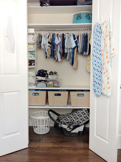 Choose Fabric Bins With Blue Trim for Natural Storage