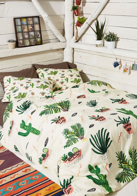 Desert Charm with Cactus and Succulent Prints
