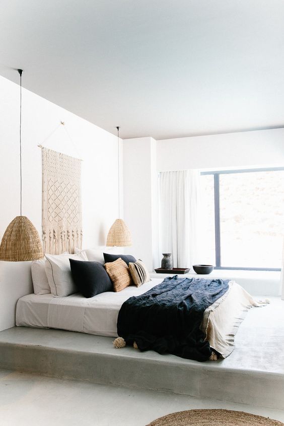 Woven Bell Pendants Add Bohemian Texture