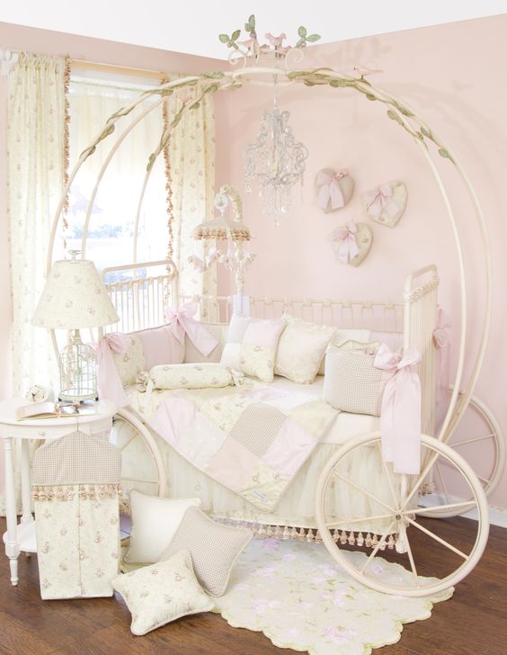 Cinderella Carriage Bed Frame Adds Fairytale Magic