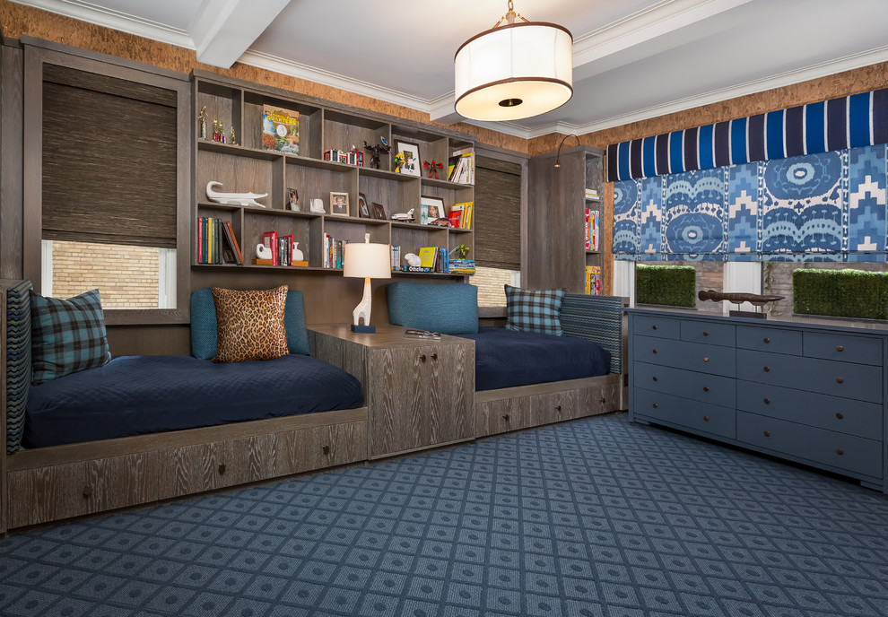 Built-in Daybeds With Hidden Storage Drawers