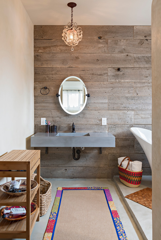 Rustic Wood Plank Walls Add Natural Texture