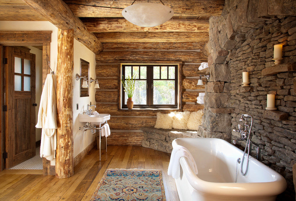 Stone Ledges Showcase Candles and Towels