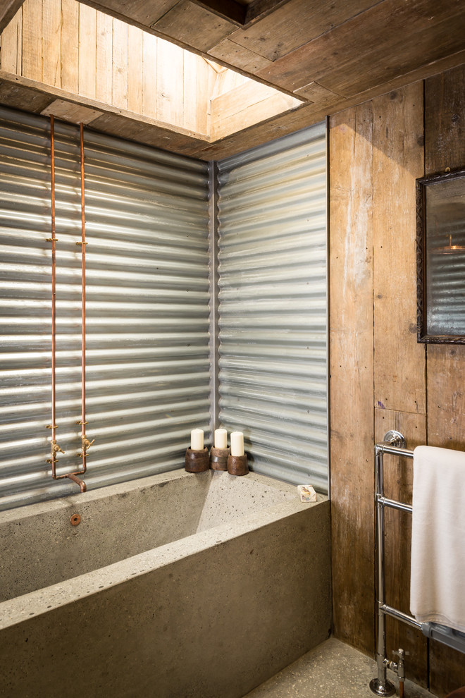 Corrugated Metal Walls Add Raw Industrial Texture