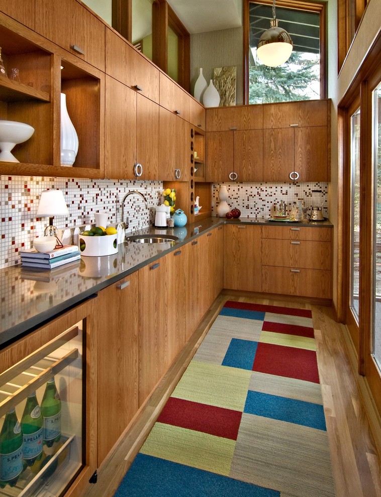 Introduce Playfulness with a Mosaic Tile Backsplash