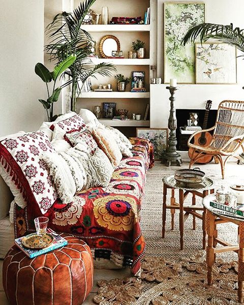Soften Your Sofa with Layered Textiles