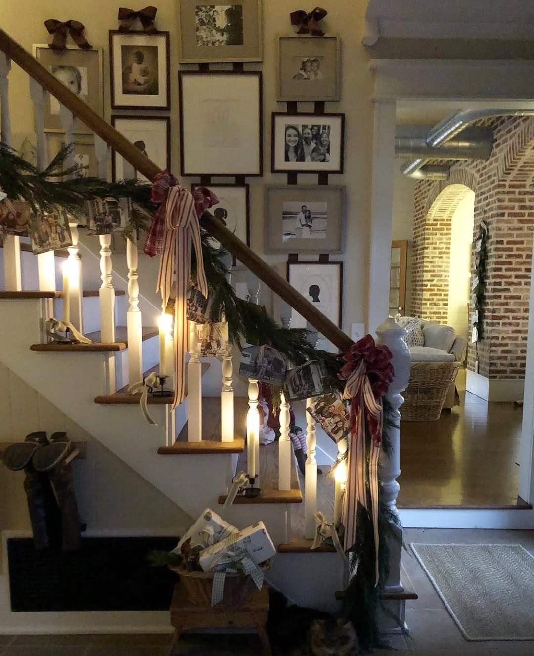 Weave Cherished Memories into Your Staircase Garland