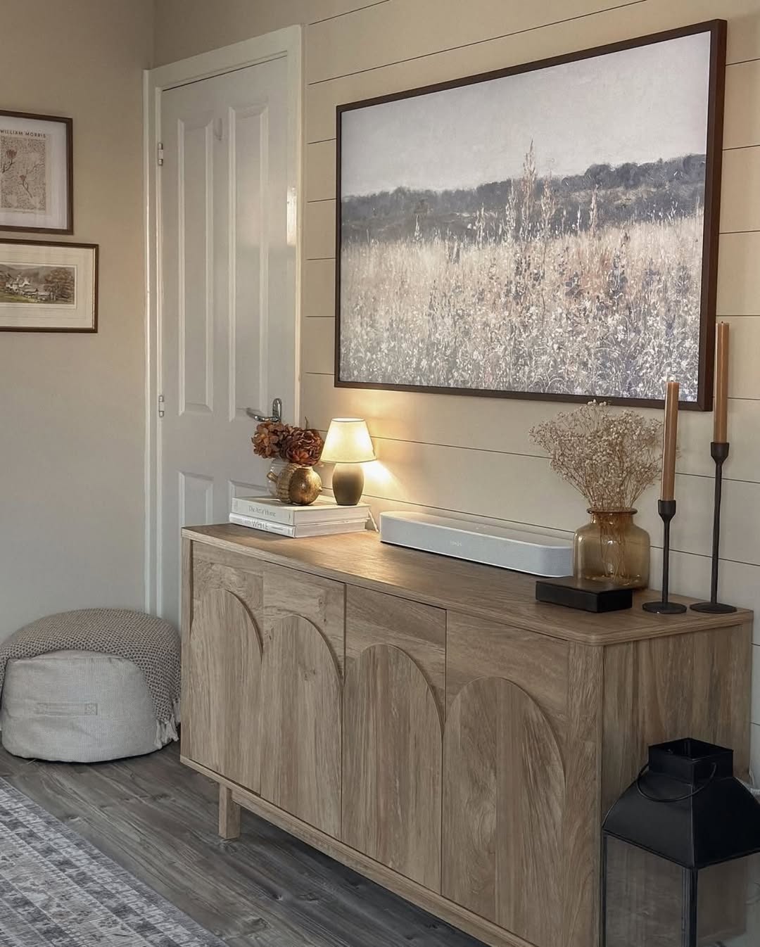 Incorporate Natural Texture with Dried Grasses