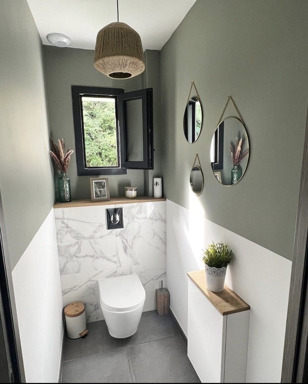 Group Round Mirrors to Add Depth and Interest