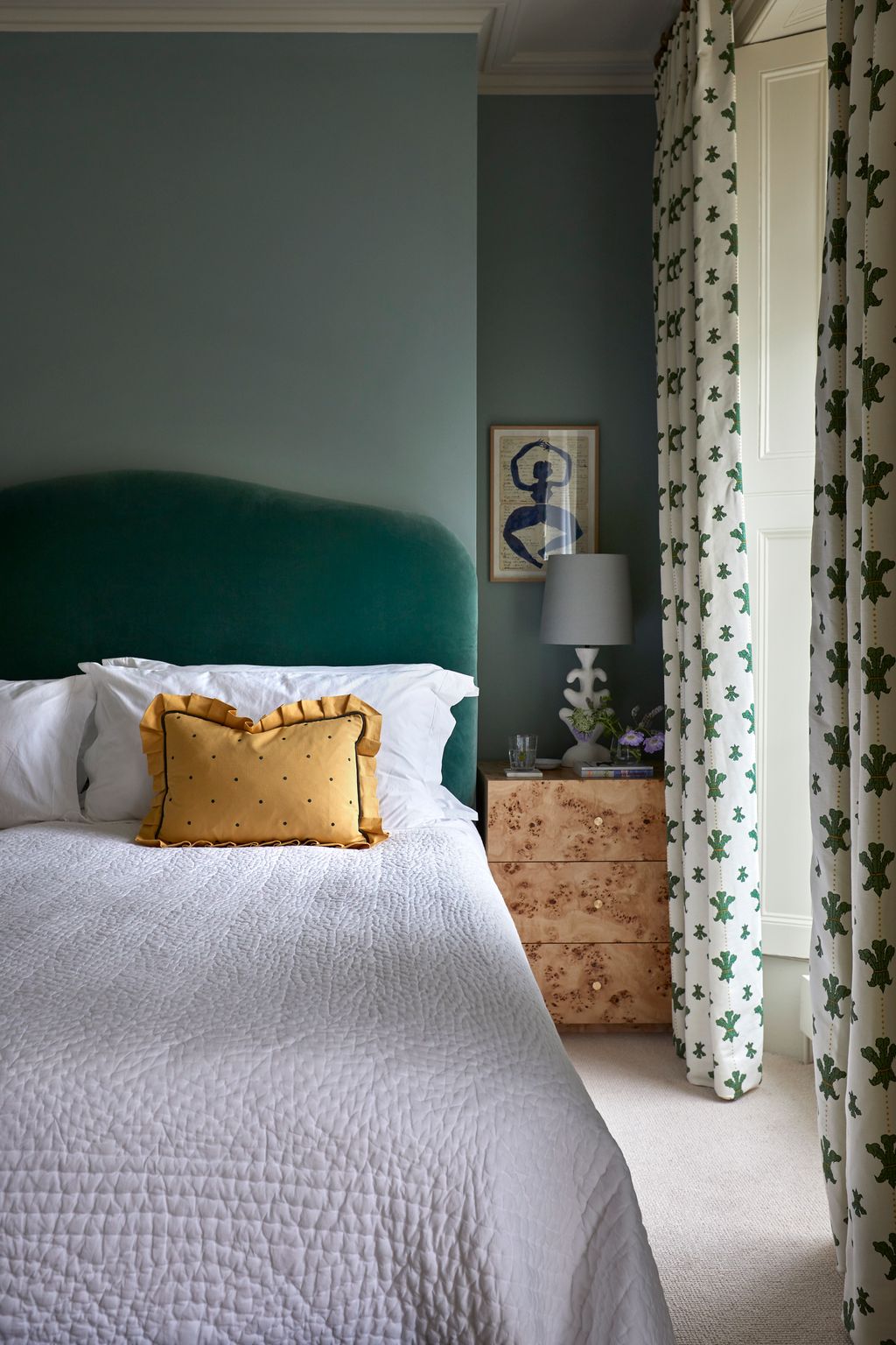 Introduce Natural Warmth With a Burl Wood Nightstand