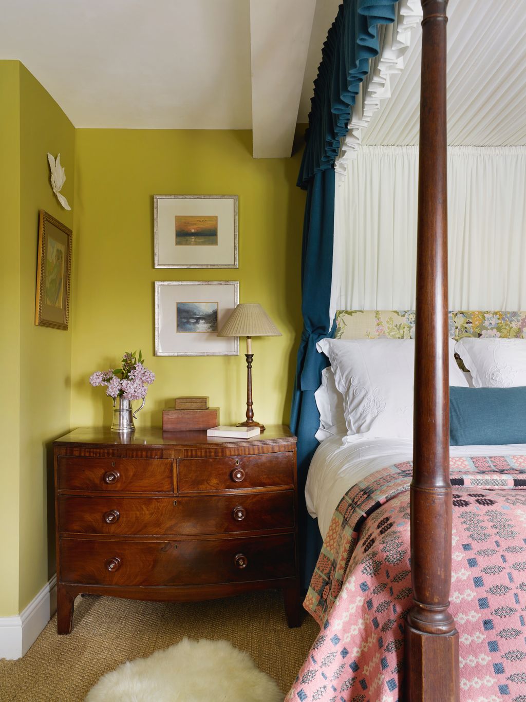 Antique Chest of Drawers for Displaying Small Decor Pieces