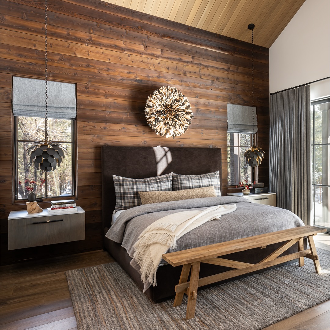 Floating Nightstands Keep Surfaces Clear