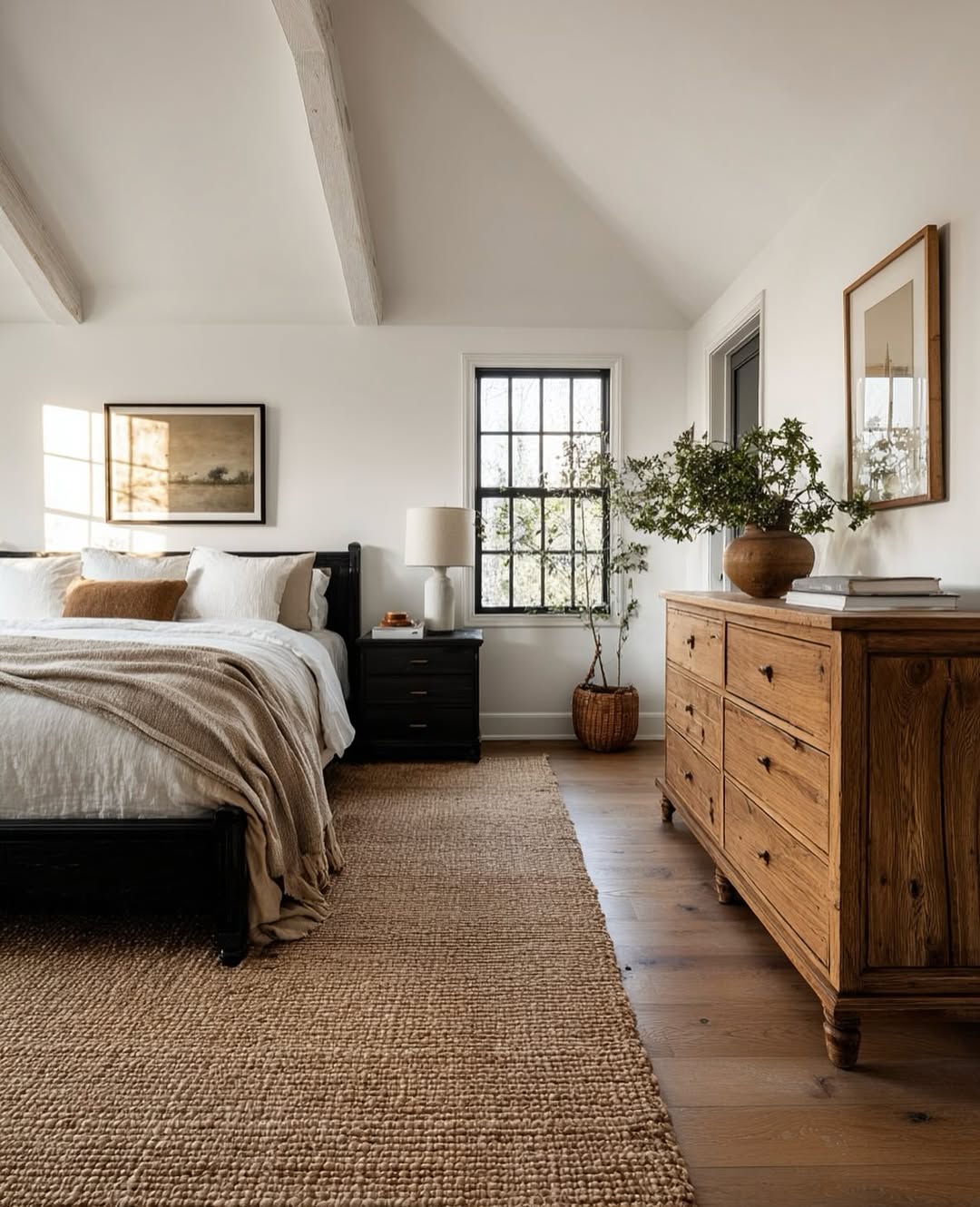 Choose a Rustic Wooden Dresser for Natural Warmth
