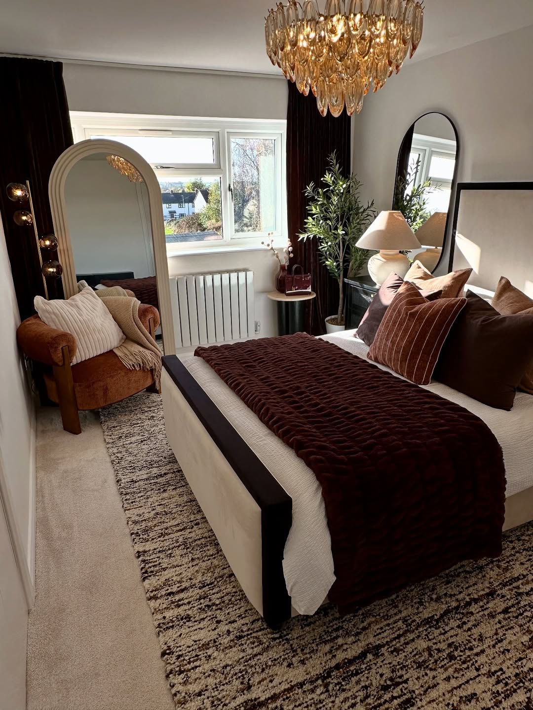 Position a Tall Arched Mirror to Reflect Light