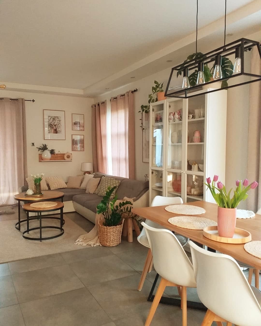 Round Nesting Coffee Tables Soften Your Seating Area