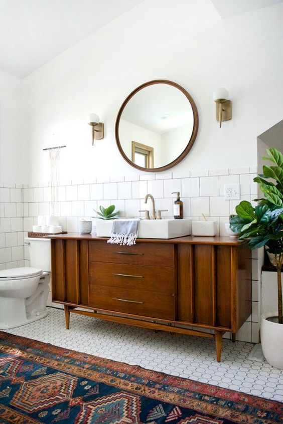 Repurposed Dresser Adds Airy Charm