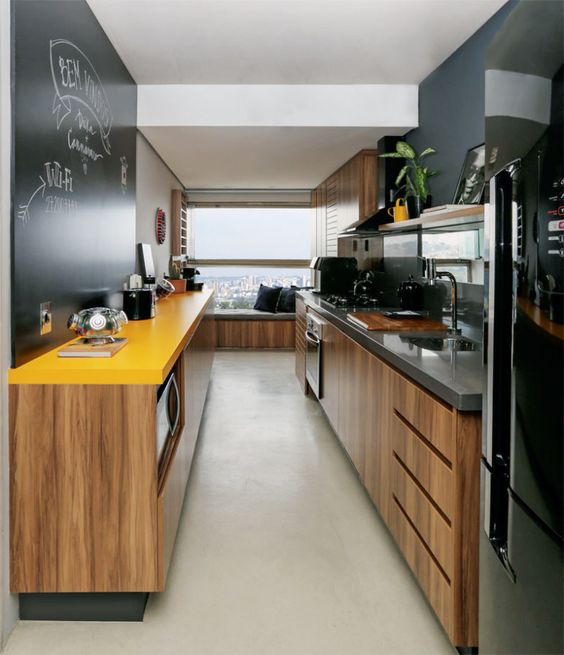 Chalkboard Wall for Notes and Decor Ideas