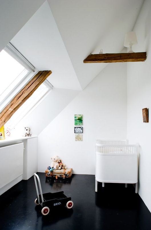 Rough Wood Shelves for Rustic Charm