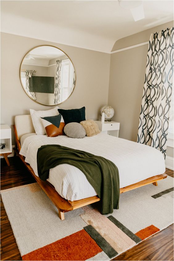 Reflect Light and Add Depth with a Round Mirror