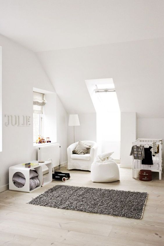White Cube Storage with Open Circles for Soft Items